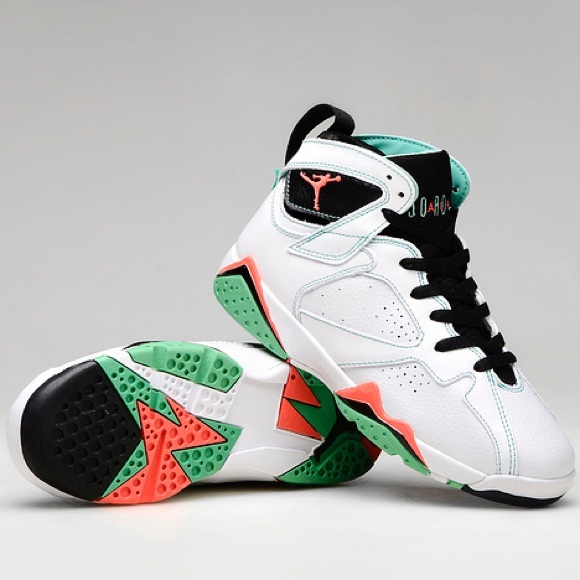 Nike | Shoes | Nike Air Jordan 7 Retro Sneakers In Verde | Poshmark